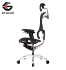 High Back Executive Office Chair With Headrest Ergonomic Adjustable Lumbar Support