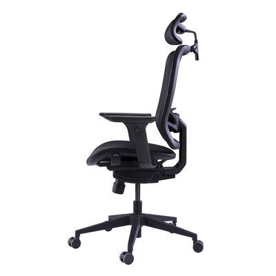 Adjustable Headrest 4D Arms Lumbar Support and PU Wheels Mesh Back Ofiice Chair